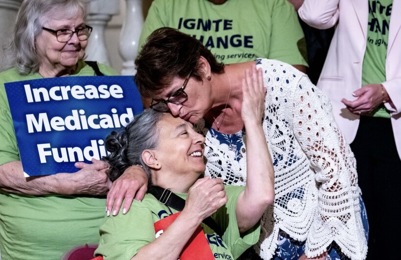 Healthcare rally